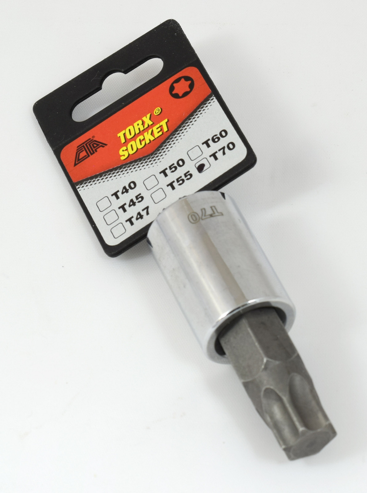 T-70 Torx Bit Socket - CTA 9573 - 1/2" Drive - Made in the USA