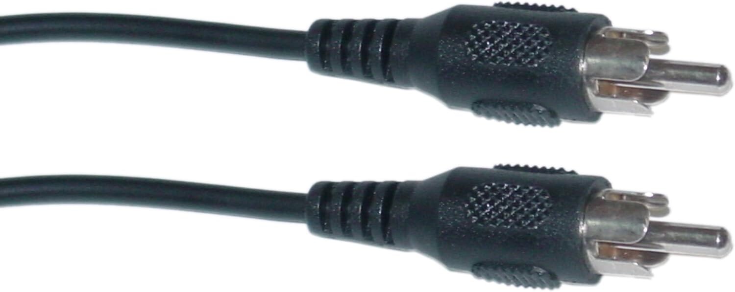 3ft RCA Audio Cable 1 RCA Male / 1 RCA Male  3 foot    10R1-01103