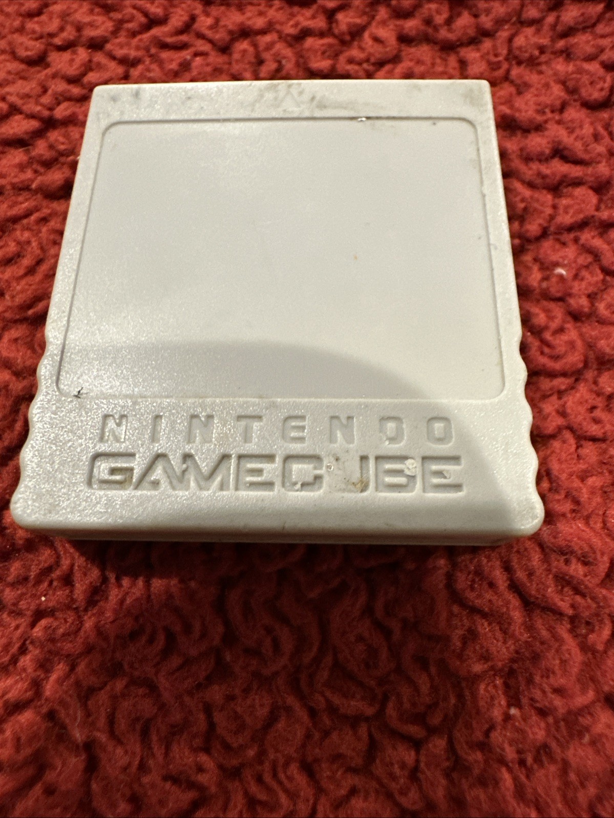 Nintendo GameCube Gray Memory Card 59 Blocks (DOL-008) Genuine OEM