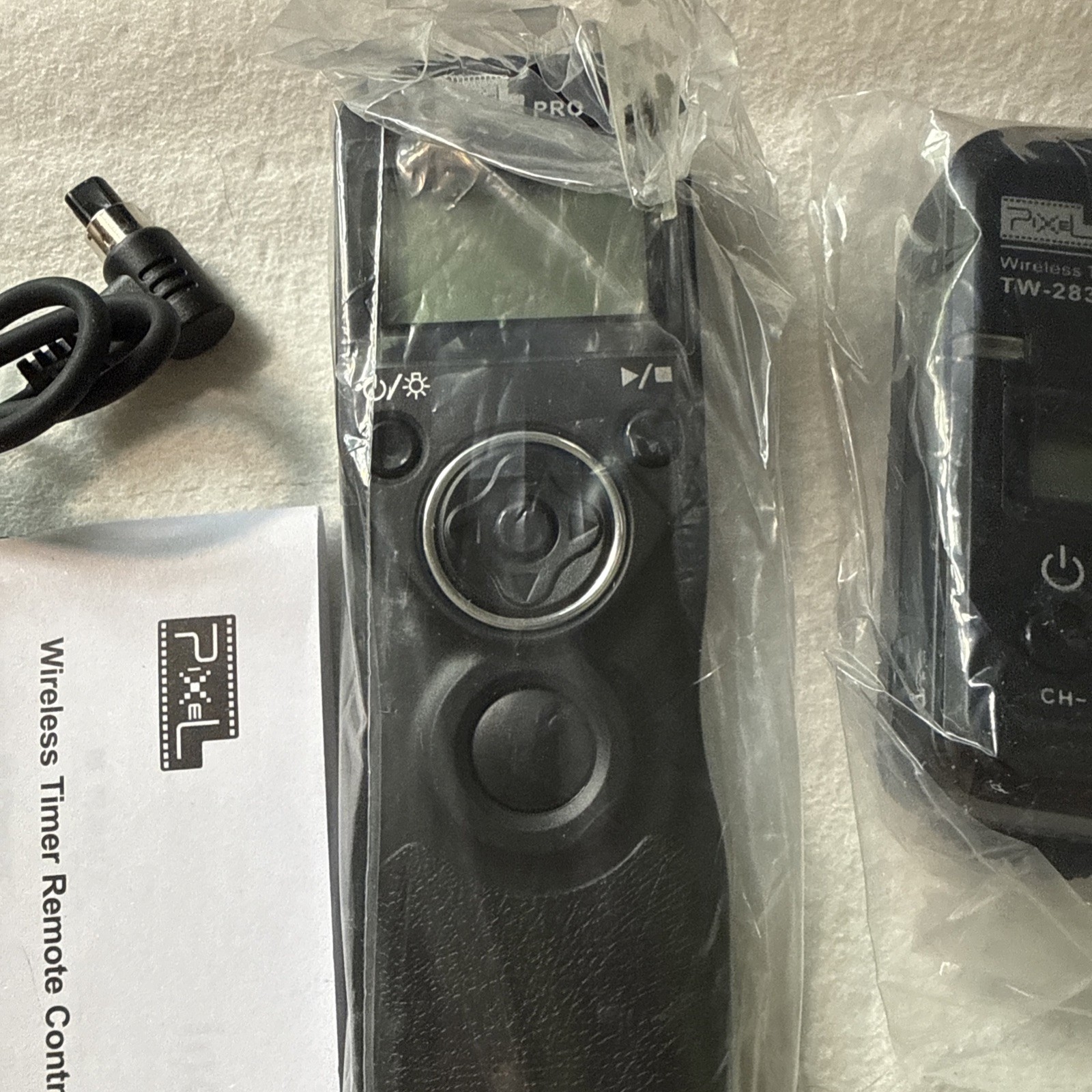 Pixel Pro TW-283 Wireless Timer Remote Control Shutter Release Sony Camera Photo