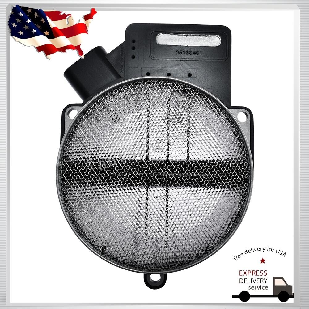 Mass Air Flow Sensor MAF 25168491 For Cadillac Escalade 5.3L 6.0L Silverado 2500