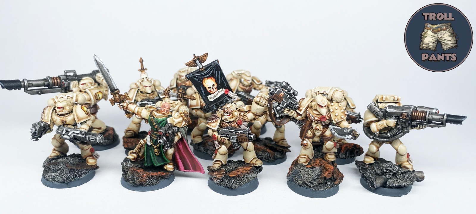 Warhammer 40k - Dark Angels - 12 Space Marines - Intercessors