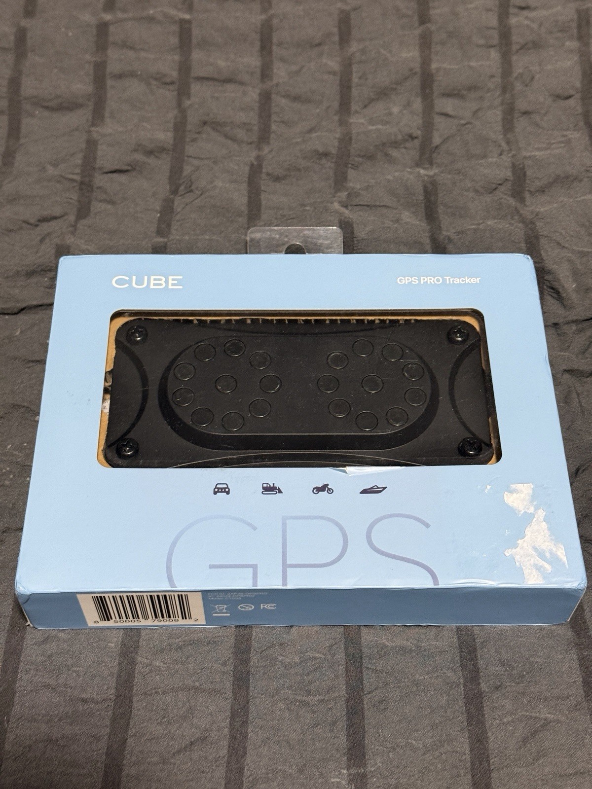 Cube GPS PRO Tracker C7005, Worldwide 4G LTE, One-Year Battery, Model C7005