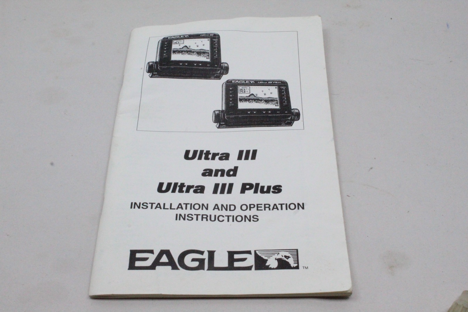 Eagle Ultra III & Ultra III Plus Fish Finder Operators Manual