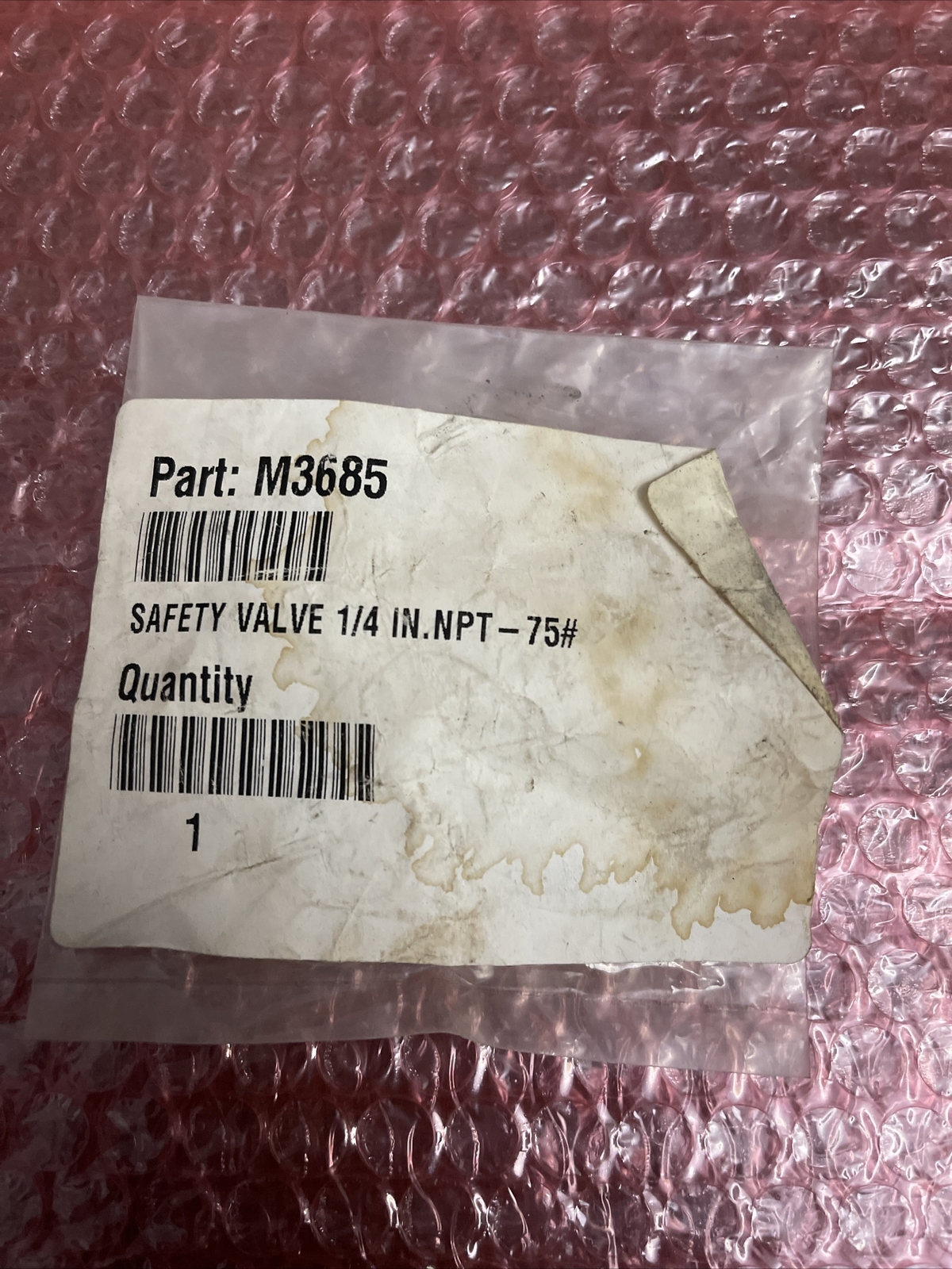 M3685 Valve Safety 1/4 IN. NPT - 75# OEM Champion