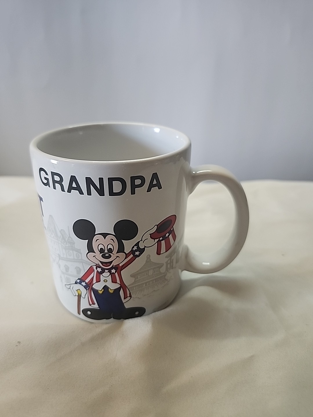 Epcot Center Grandpa Mickey Mug