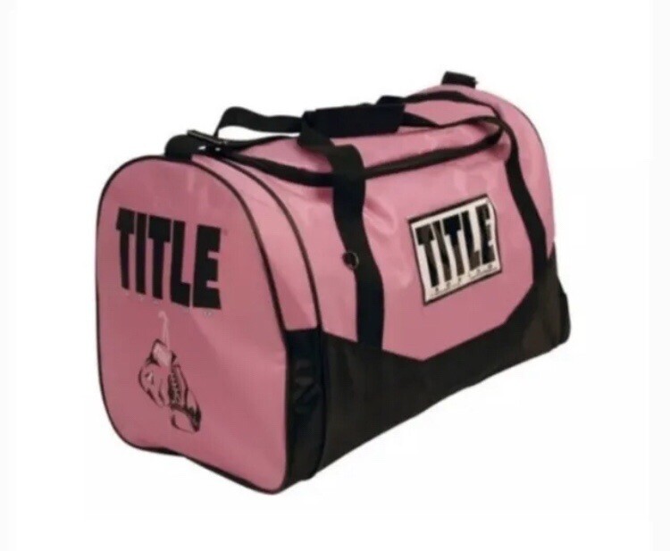 TITLE LIMIT Boxing Club Individual Sport Gym Bag Pink (#3)