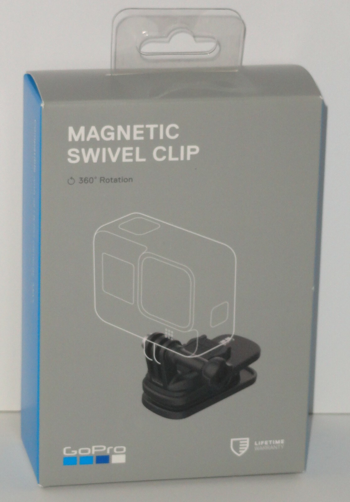 New GoPro Magnetic Clip-On Swivel Clip For All GoPro Cameras ATCLP-001