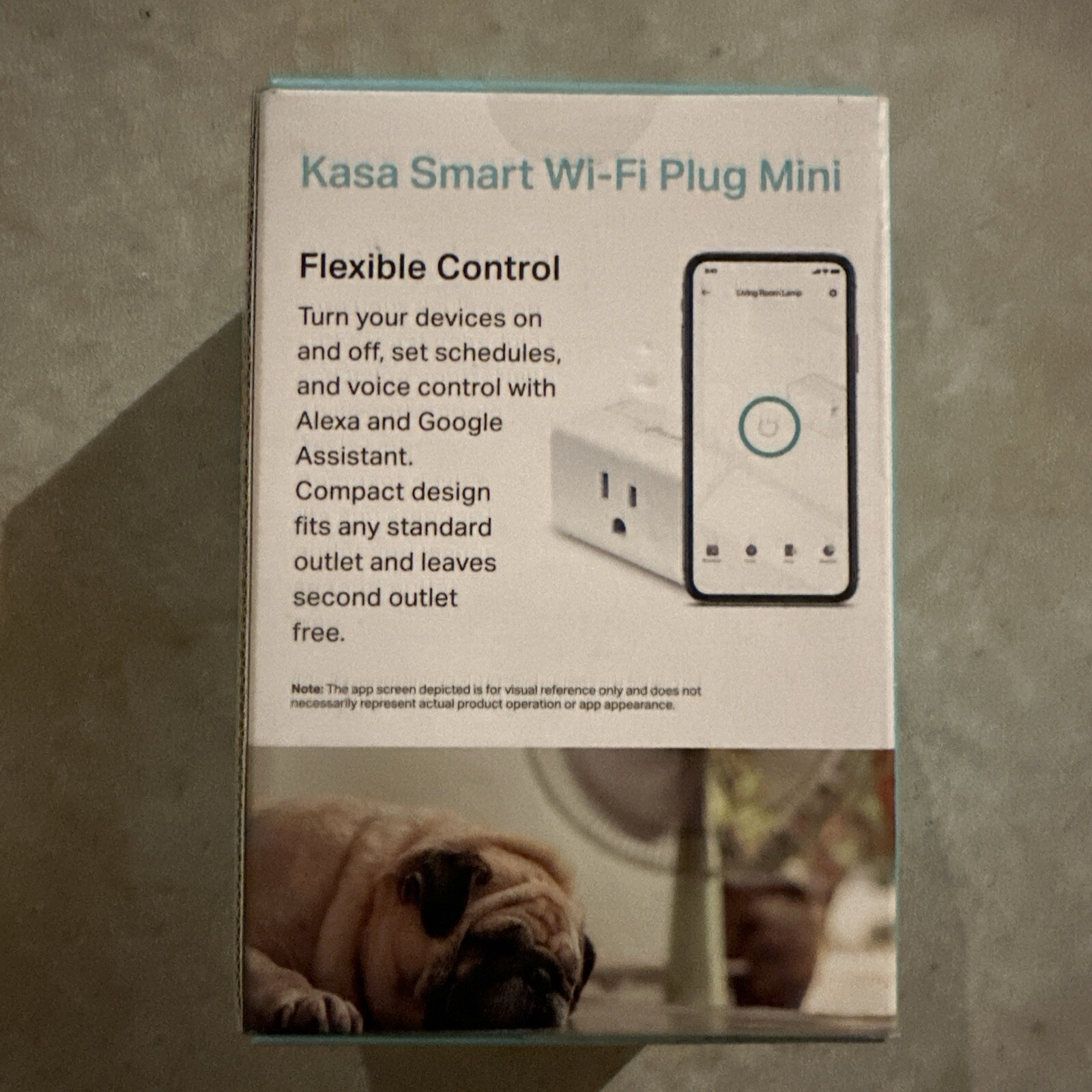 TP-Link Kasa Smart Wi-Fi Plug Mini - Model HS105 White