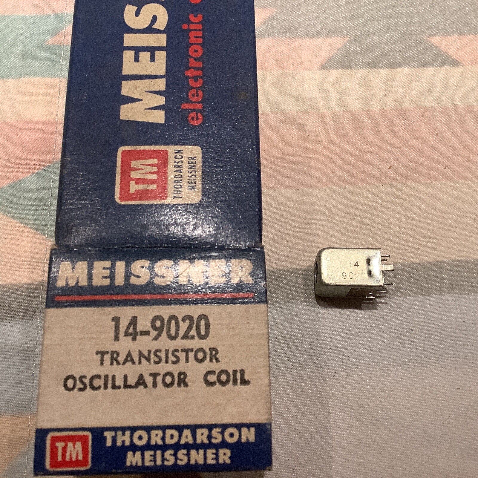 thordarson meissner 14-9020 transistor radio oscillator 455kc hoffman 768005