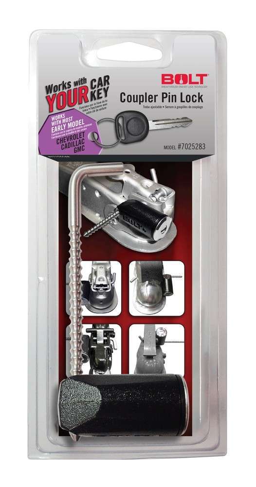 Trailer Hitch Lock-Base BOLT LOCK 7025283