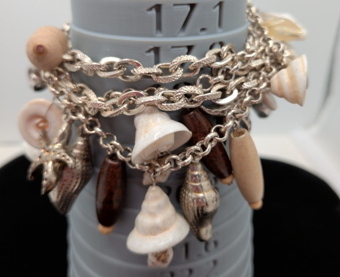 Multi Strand Seashell Cha Cha Bracelet Adjustable