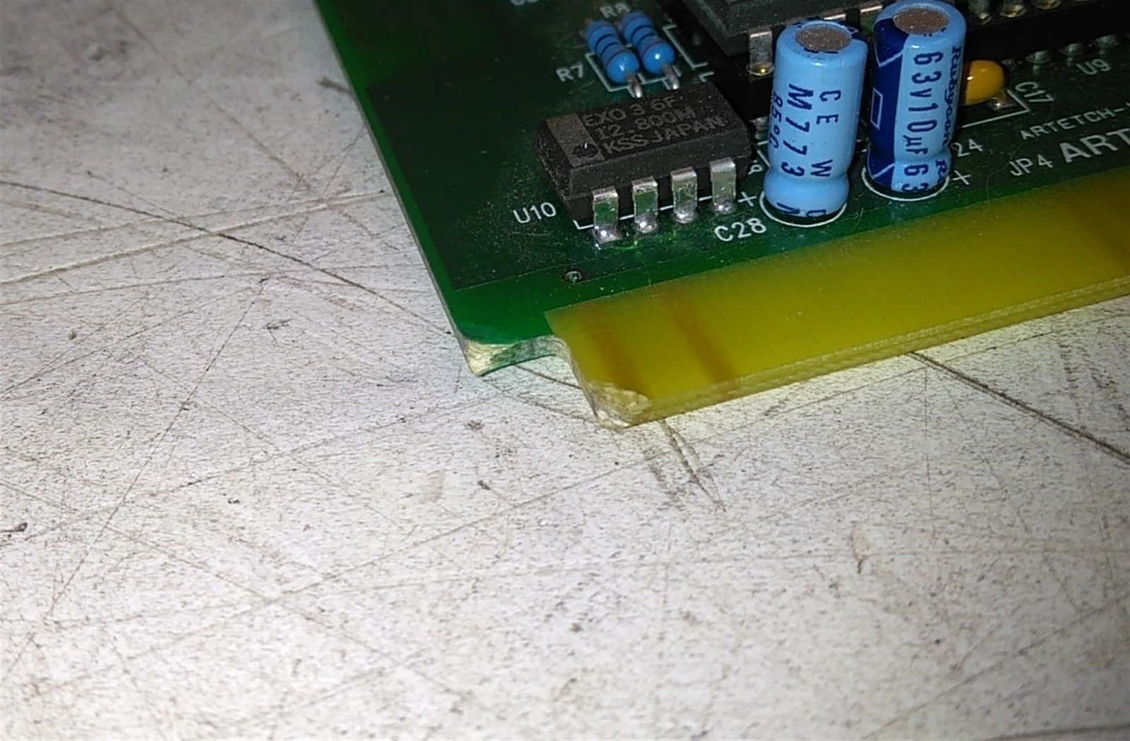 Defective Stable MicroSystems TA027 IBMADWIN ISA Controller Card AS-IS
