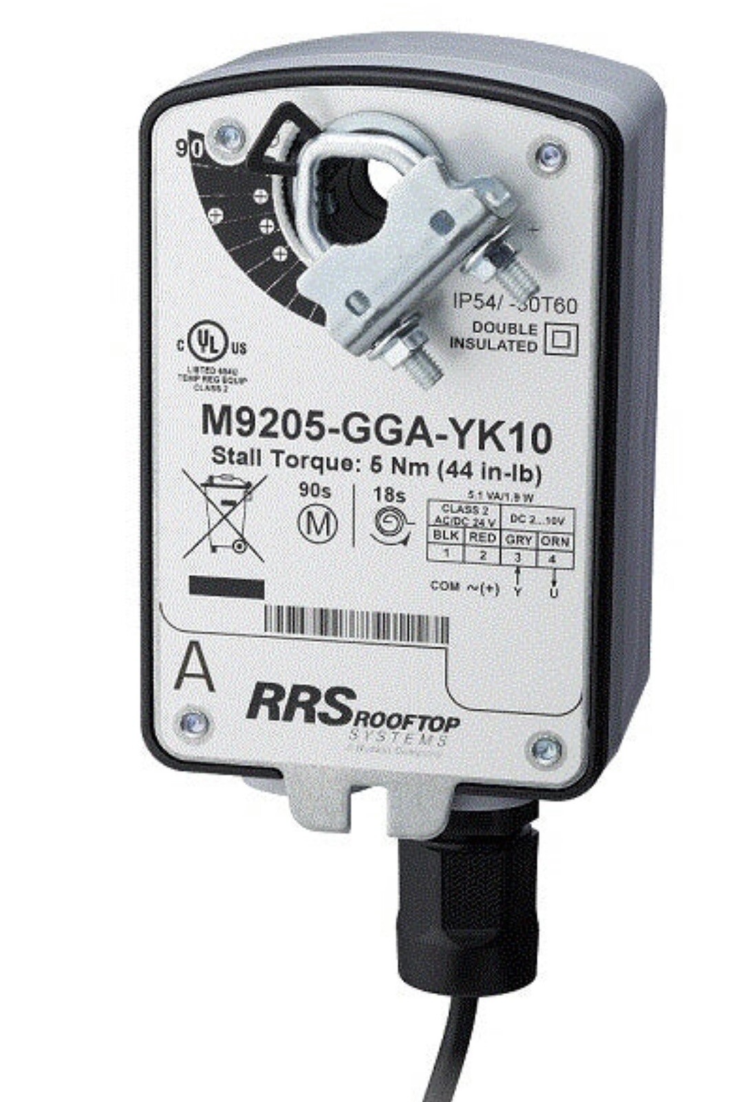 M9205-GGA-YK10 | ELEC.MTR.ACT.5 NM/44 | JOHNSON CONTROLS