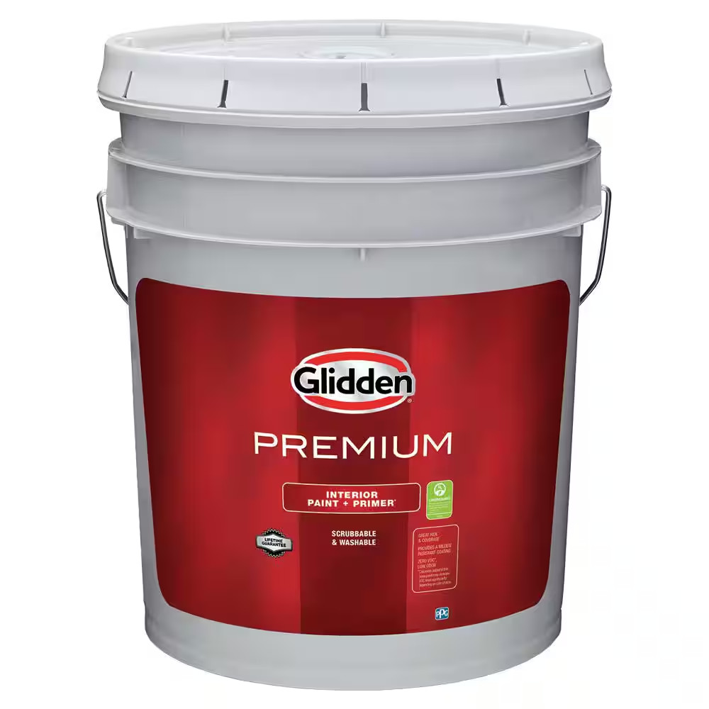 5 Gal. PPG0995-7 Starless Sky Flat Interior Latex Paint