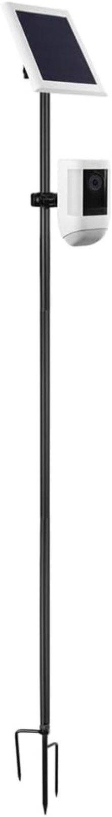 Versatile 2-in-1 Ground Stake Mount for Cameras & Solar Panels - Adjustable 51in