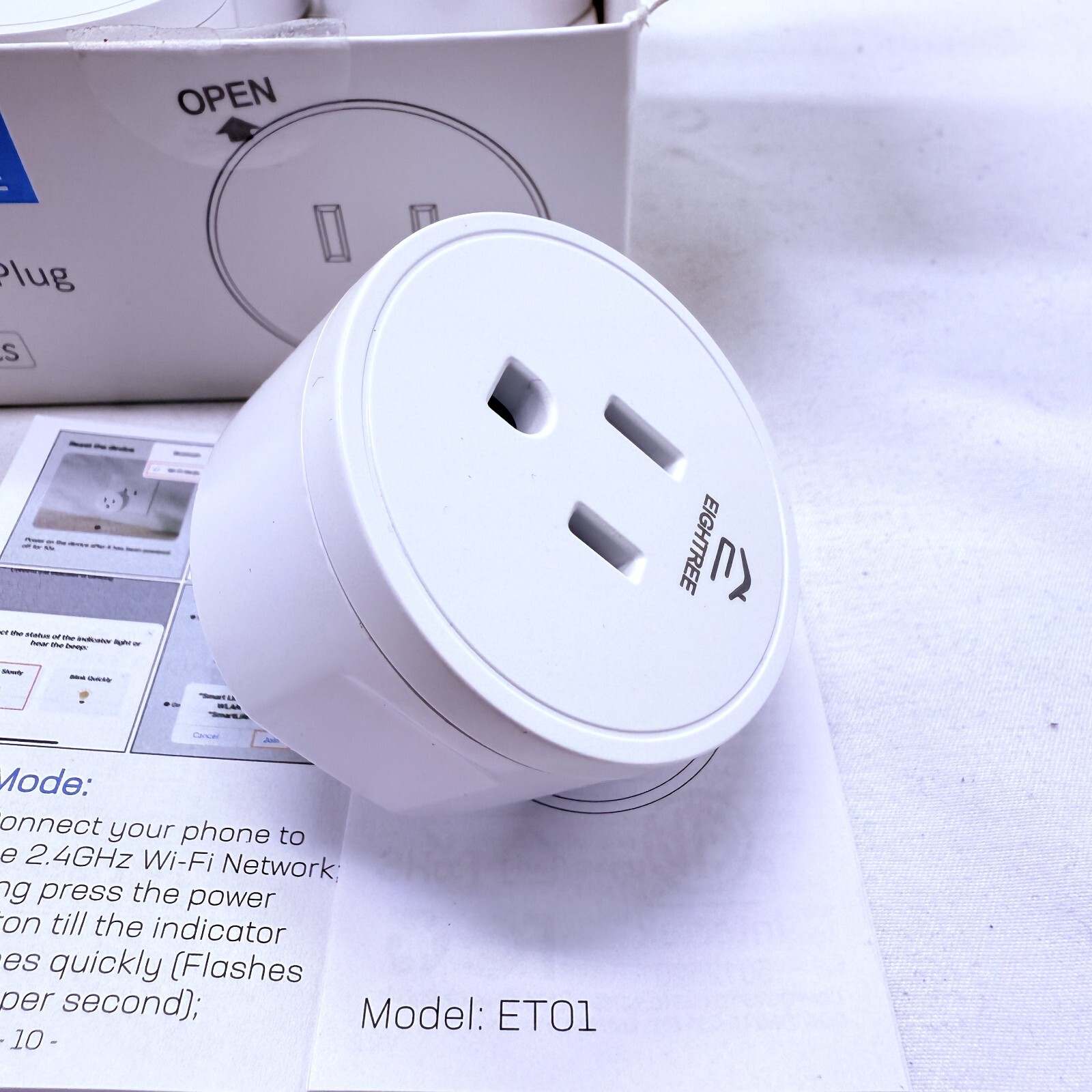 4 Pack EIGHTREE Smart Plug, Smart Plugs That Work with Alexa and Google Home, Co