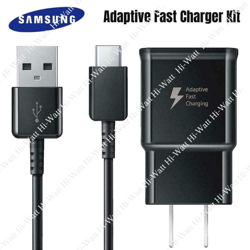 For Samsung Android Fast Wall Charge Power Adapter Type USB-C Charger Cable 4ft