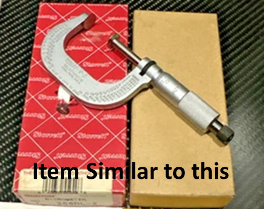 Starrett Disc Micrometer, Part No. 256RL-2