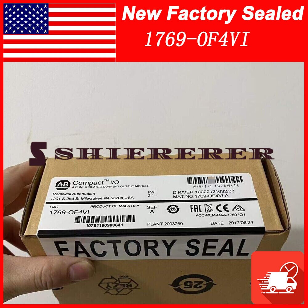 1769-OF4VI AB CompactLogix 4 Pt A/O VoltageModule 1769OF4VI FREE SHIP NEW IN BOX