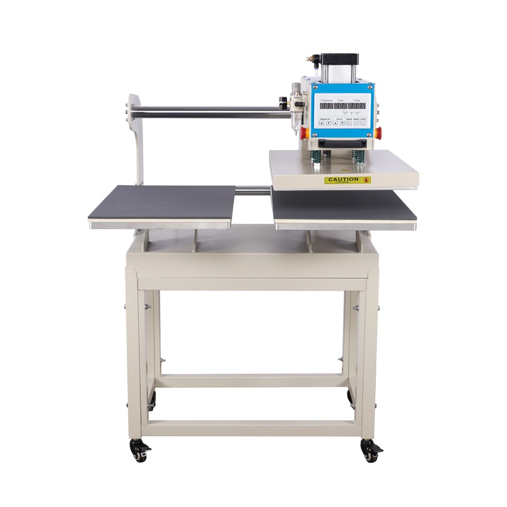 110V 2000W Dual Platen Heat Press Machine Heat Press Machine 16 x 24 Up Sliding