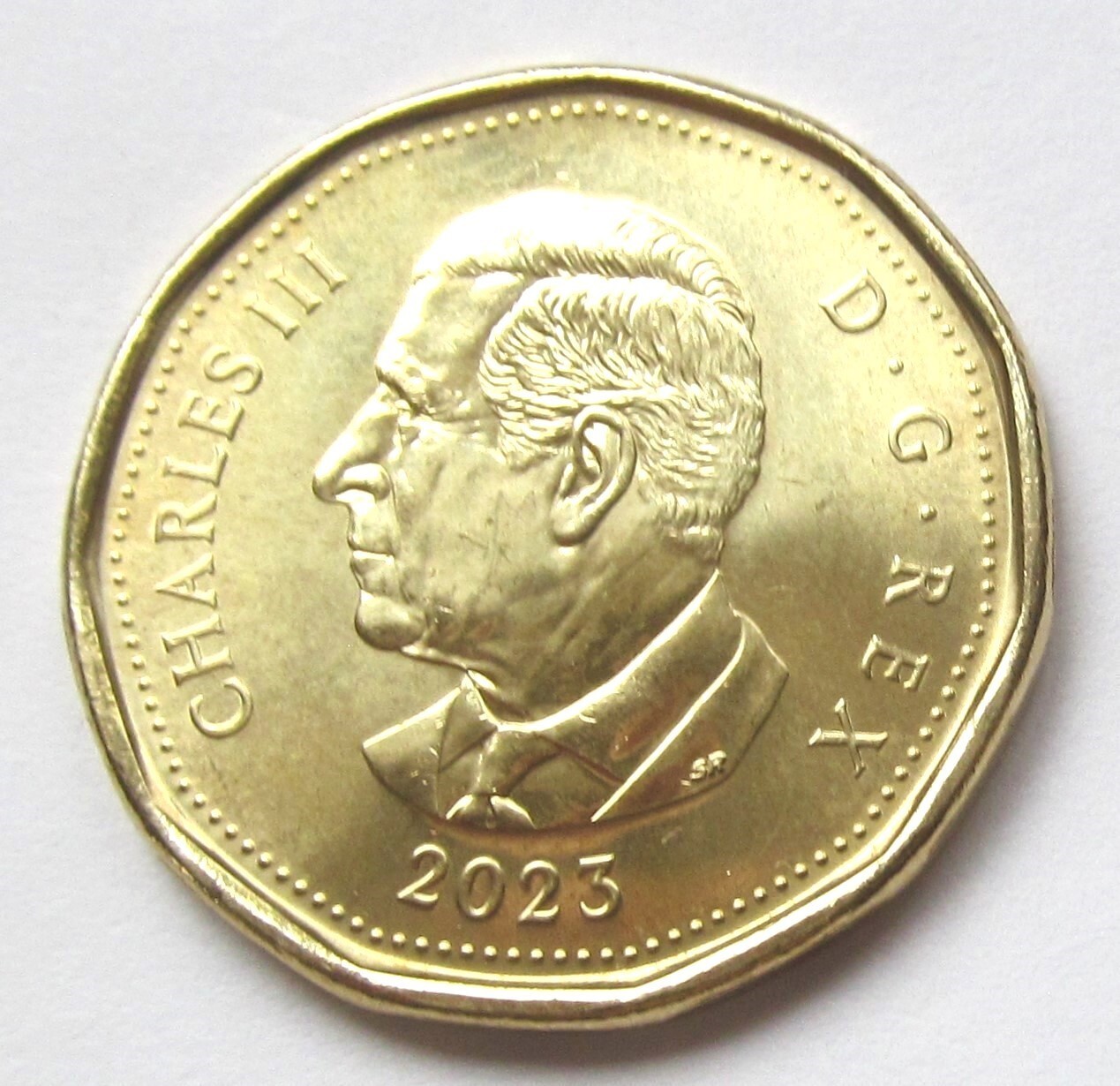2023 KING CHARLES III UNC CANADA 1 DOLLAR LOONIE - combined shipping
