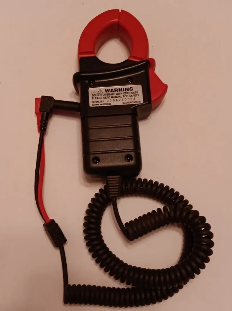 Greenlee CMA-40 AC Current Transducer Range 0.1A To 400A With Soft Case