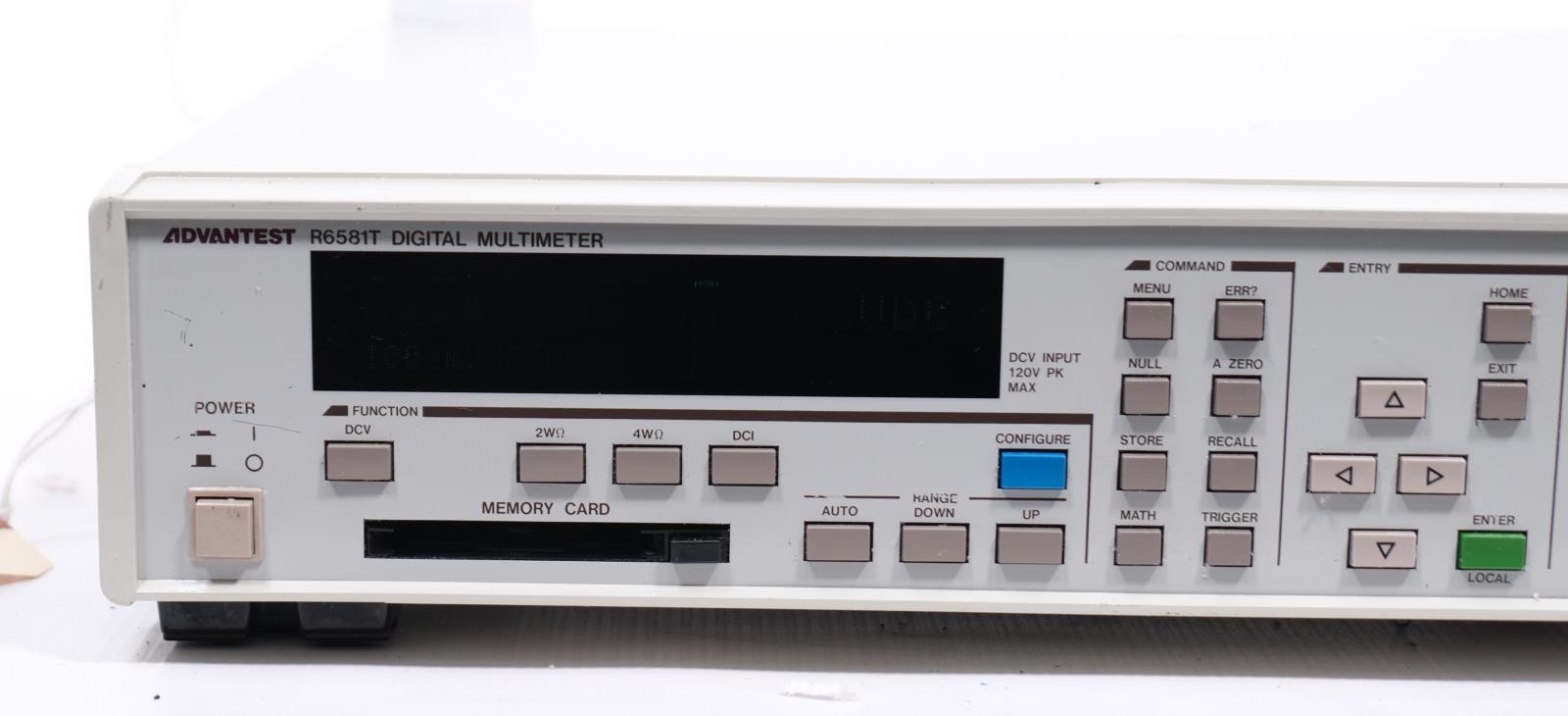 ADVANTEST R6581T 8 1/2 Digit Digital Multimeter