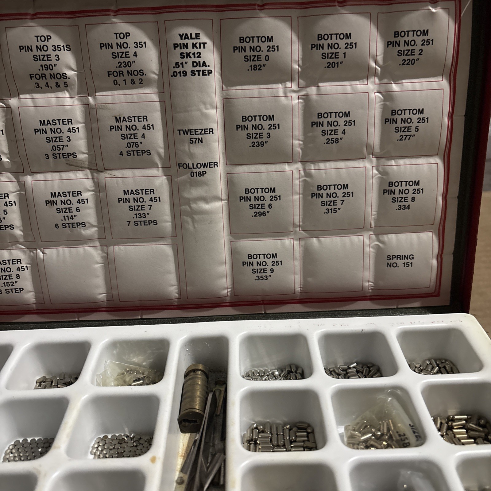 Vintage-Used-Yale-Keying Kit