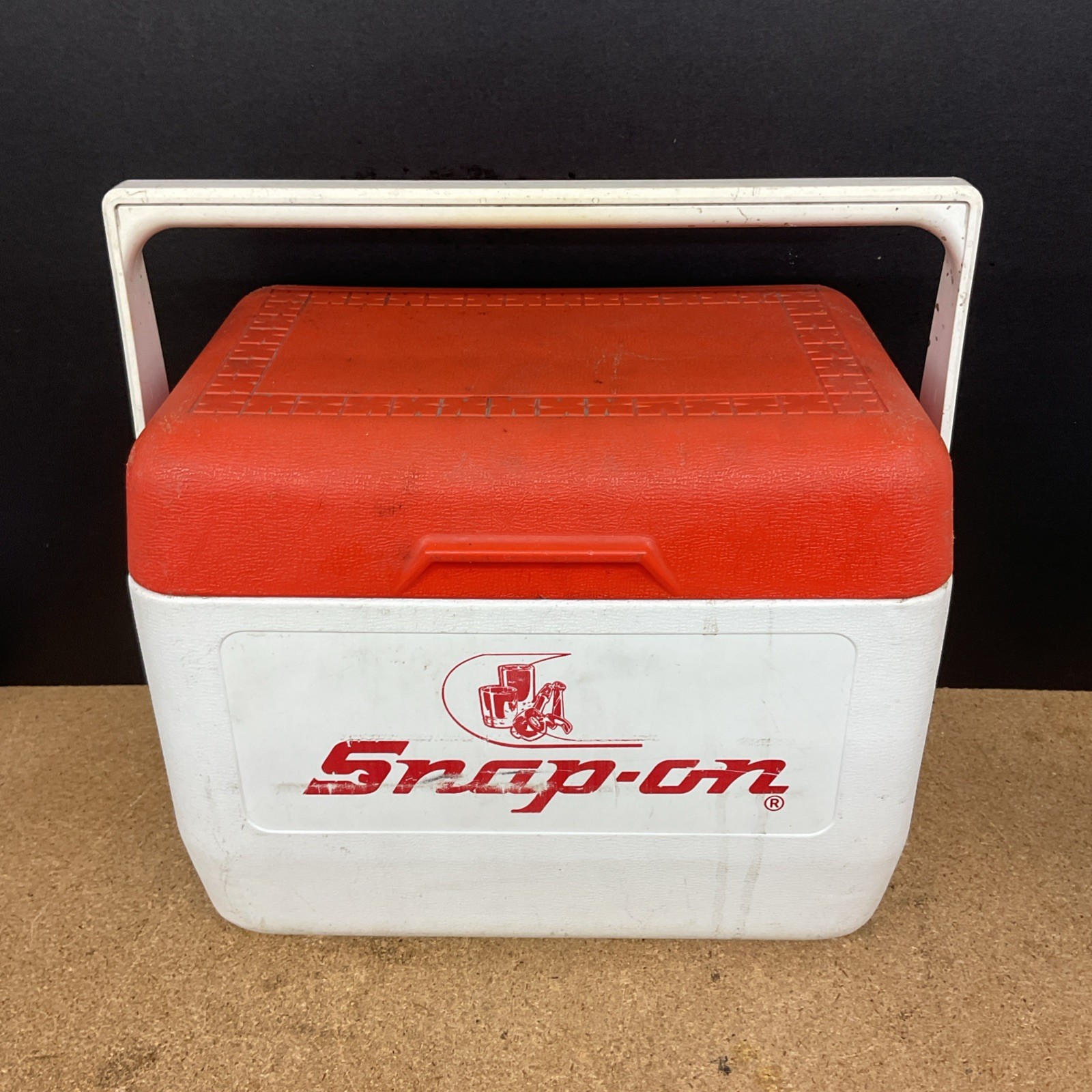 Vintage Snap-On Red Travel Cooler