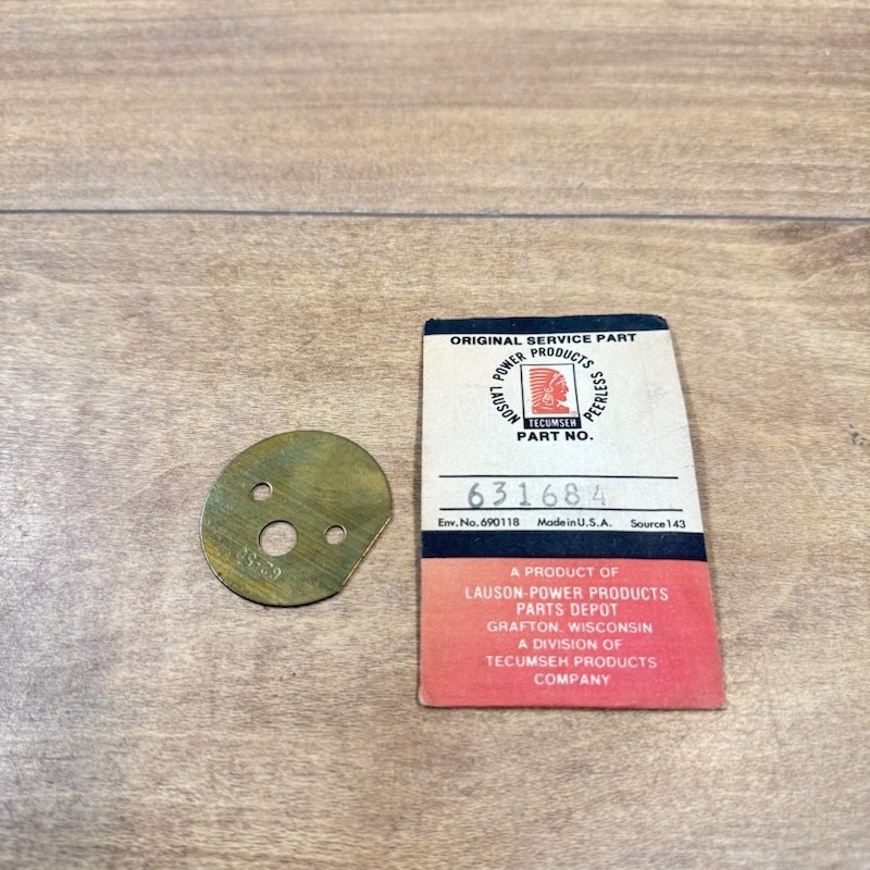 New TECUMSEH OEM NOS SHUTTER / 631684
