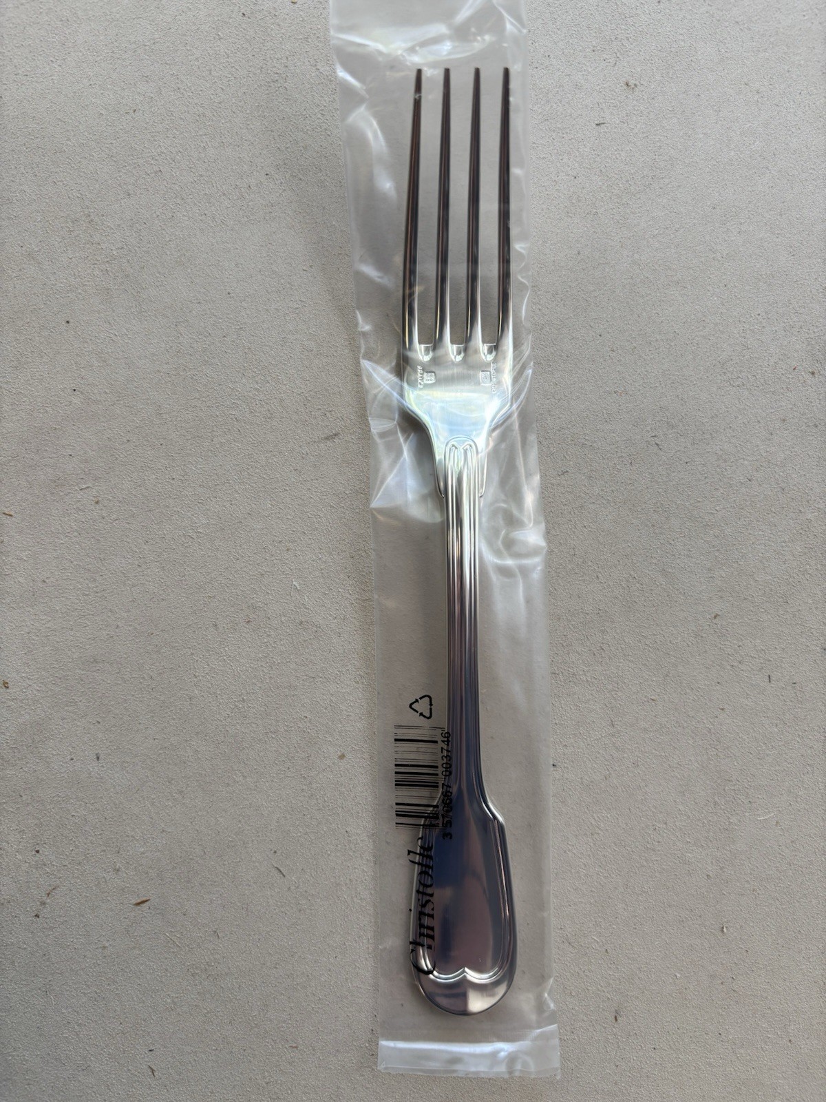 Christofle CHINON silverplate - dinner fork (8 1/8") - NEW