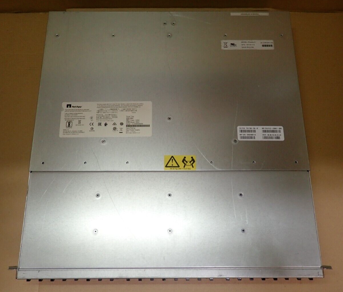 NetApp DE5600 24-Bay Storage Array with 23x 800GB SSD Dual Controller Dual PSU