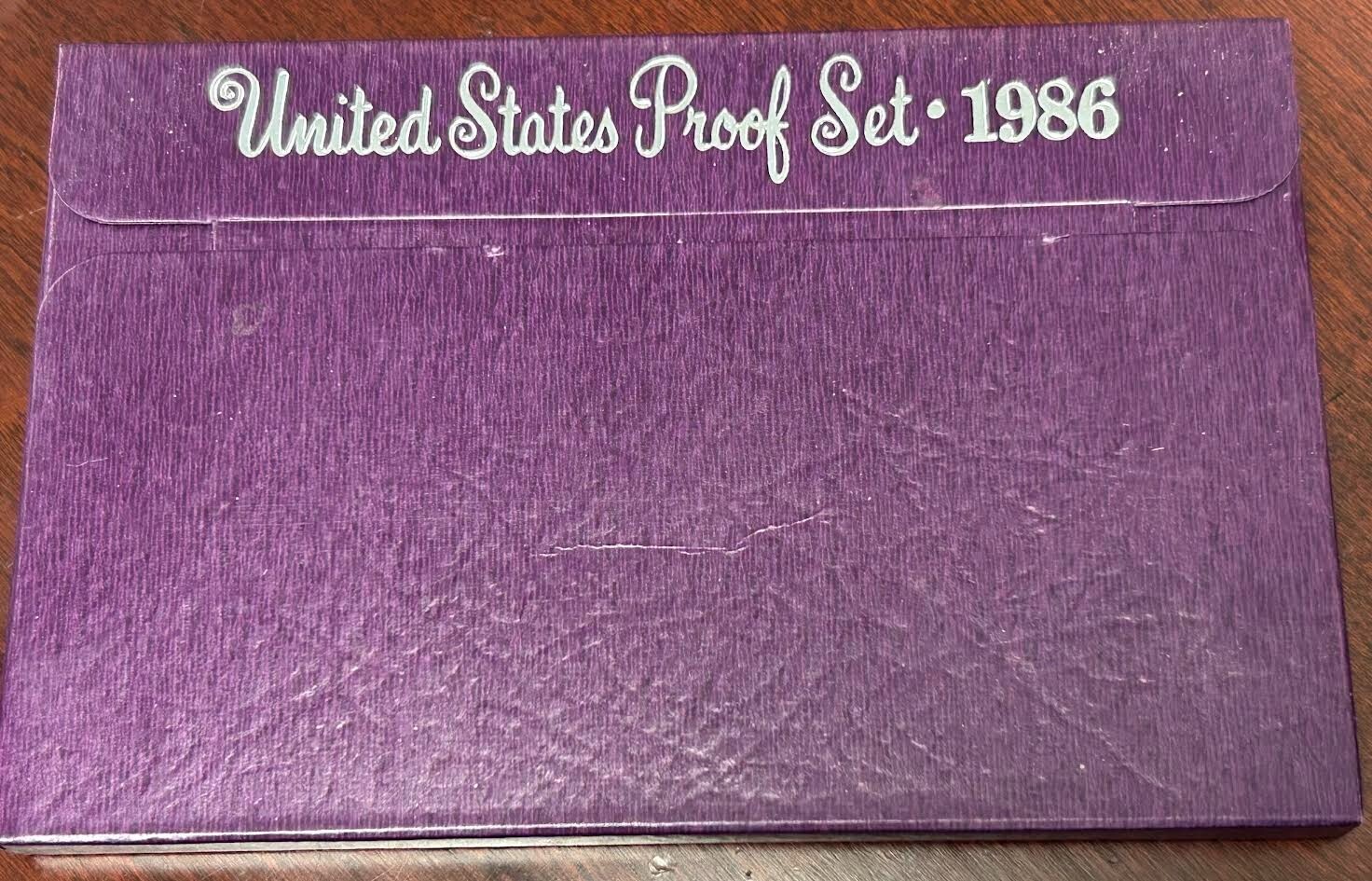 1986 Clad Proof Set U.S. Mint Original Government Packaging OGP