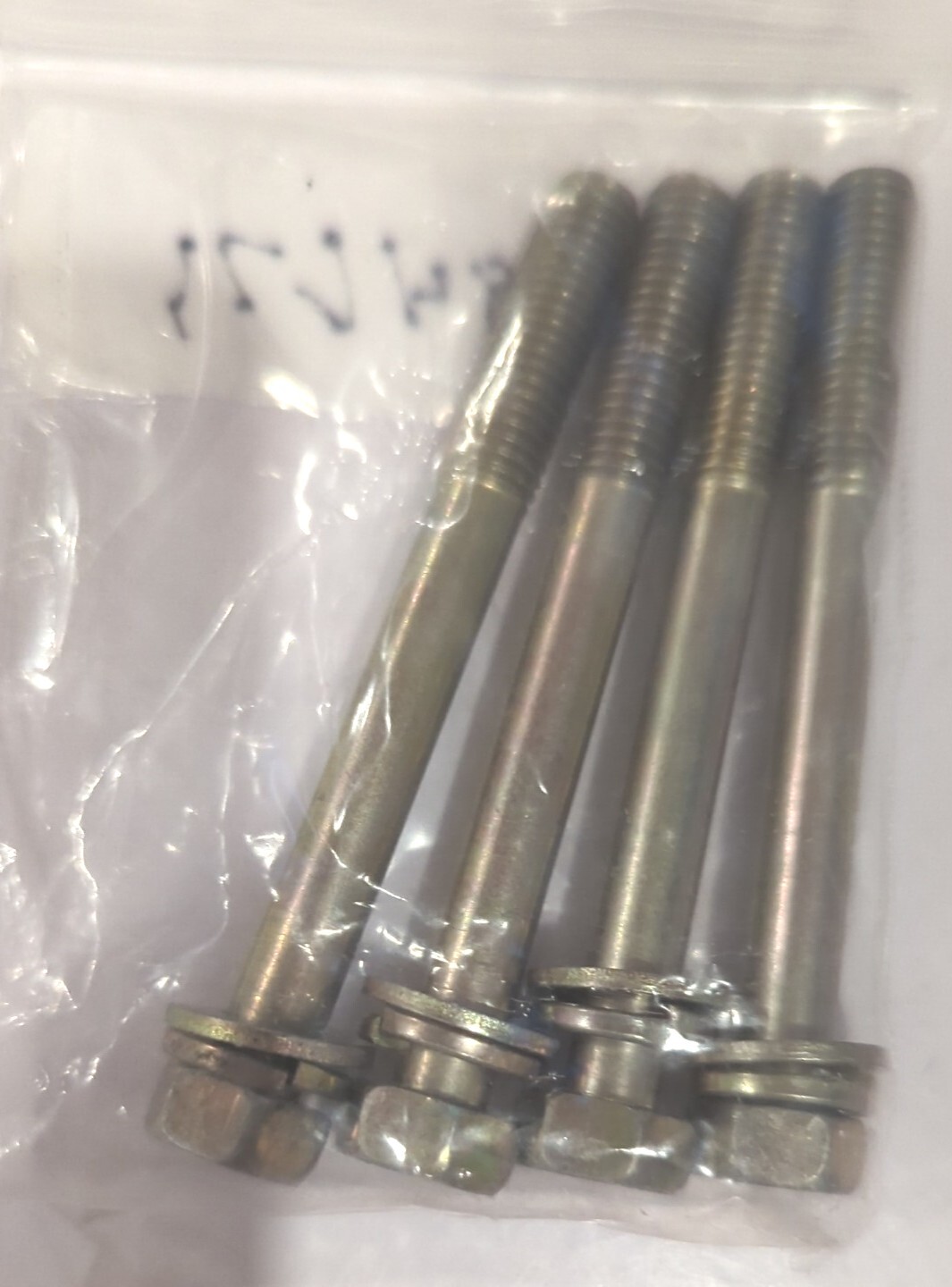 POLARIS NOS OEM SNOWMOBILE GENUINE CRANKCASE BOLTS (4) FOUR PCS 3084671 2 3/4"