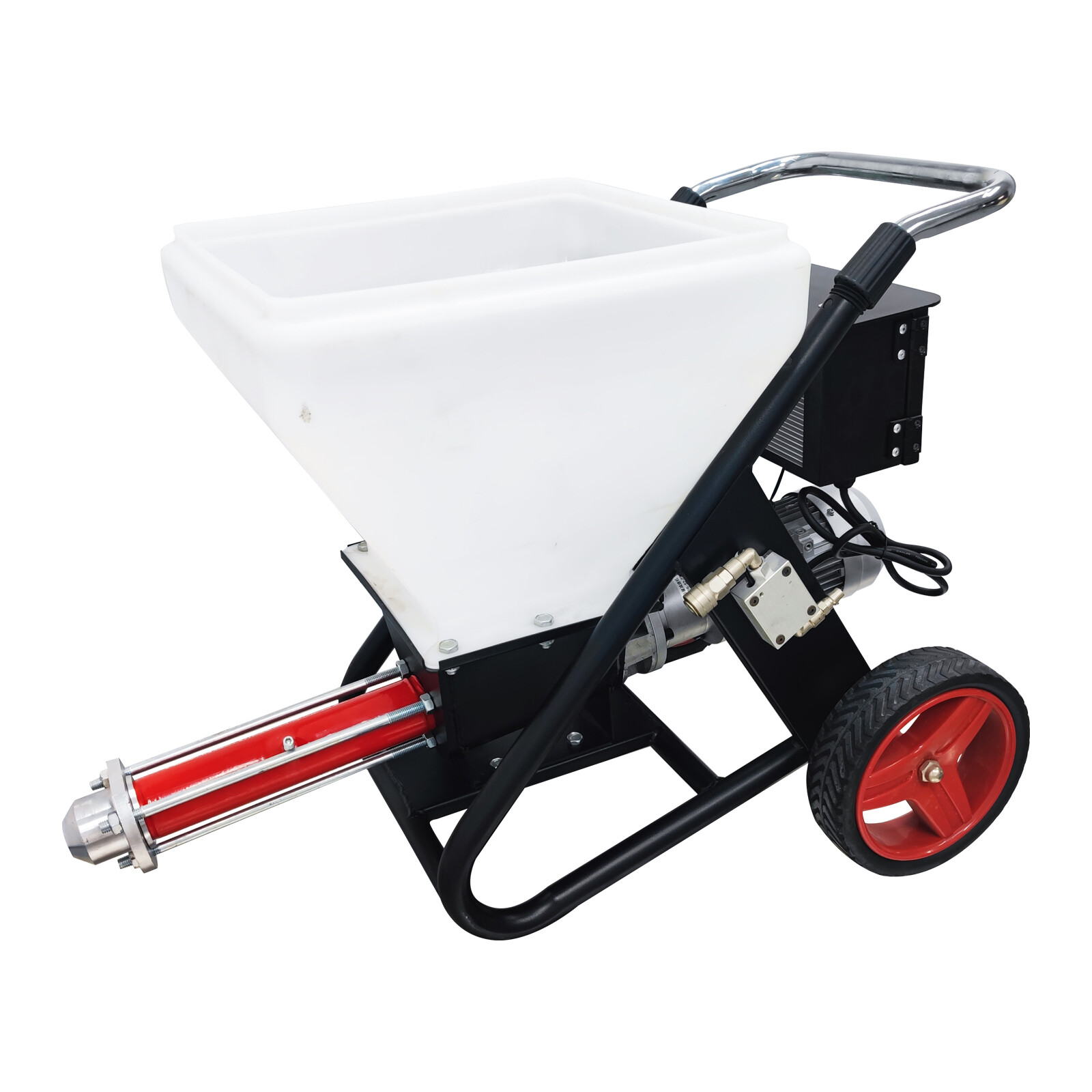 Putty Cement Grouting Sprayer Mortar Paint Spraying Machine 48L Open Hopper 110V
