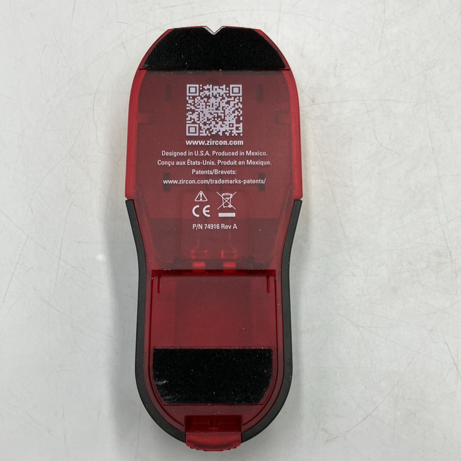 Zircon StudSensor HD70 Stud Finder LED Center Detection Wire Warning