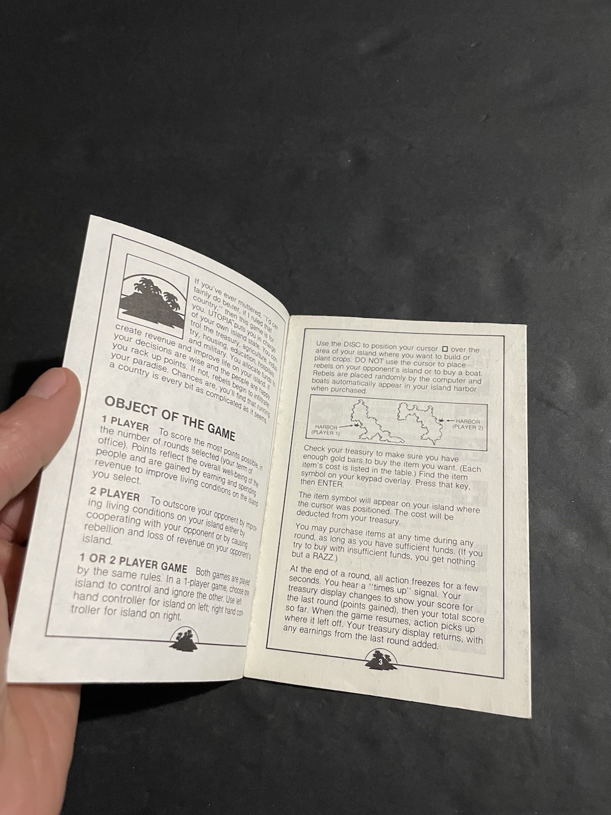 intellivision utopia Manual only