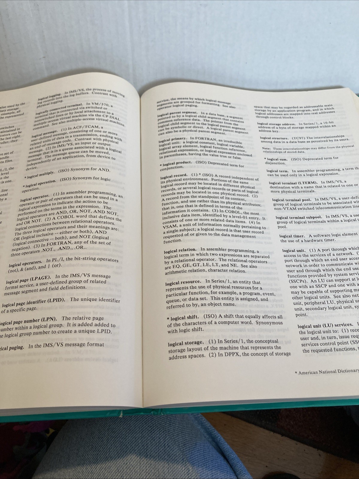 IBM Vocabulary for Data Processing, Telecommunications& Office Systems 7 Edition
