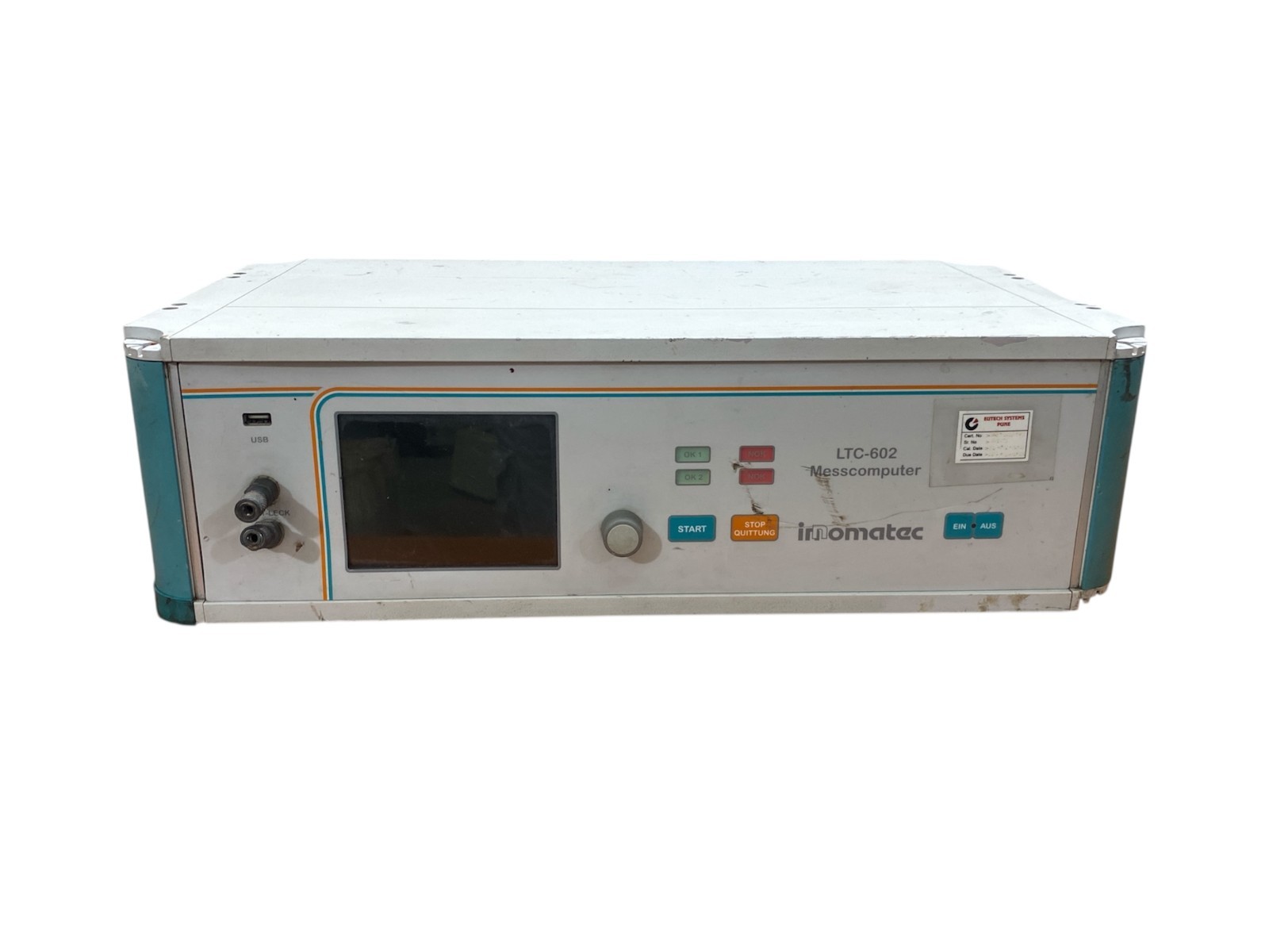 Innomatec LTC-602 Leak Measuring Computer Leak Tester Differential Pressure Flow