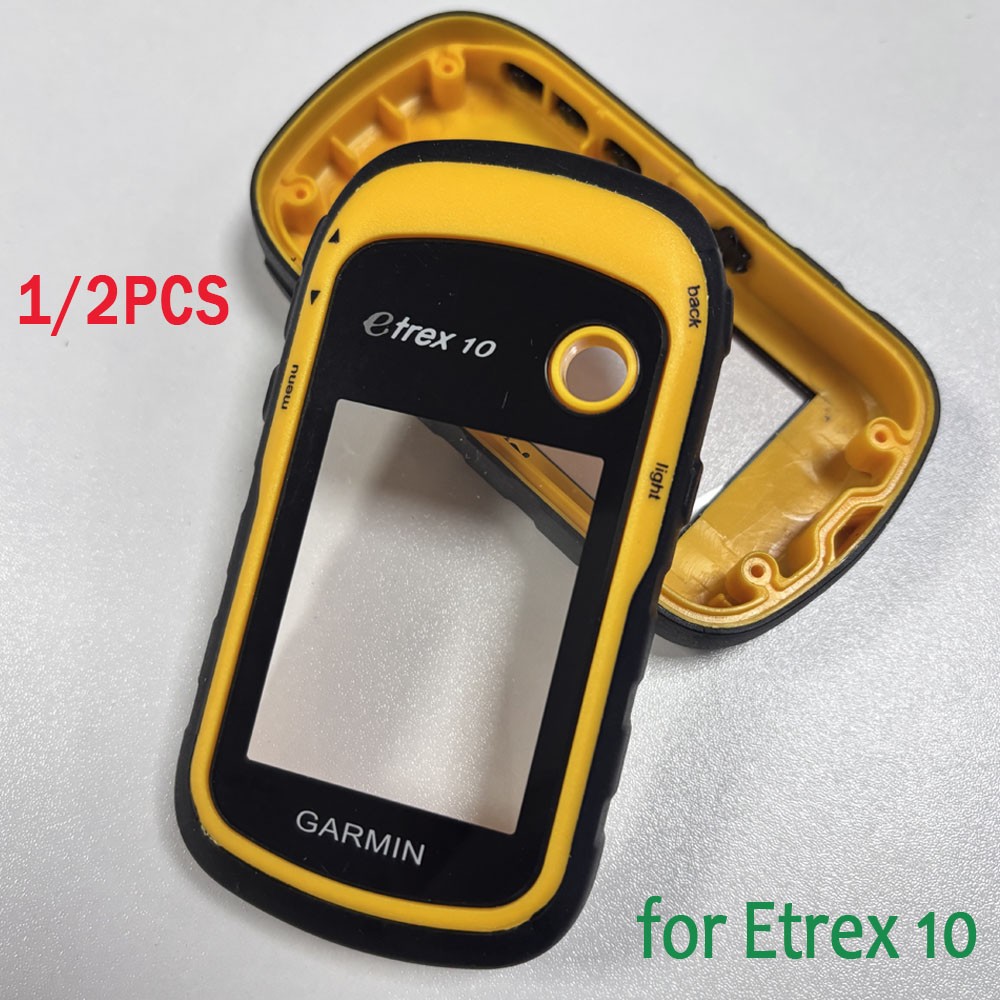 For GARMIN Etrex 10 Housing Shell Front Cover Case Frame with Glass Screen Panel