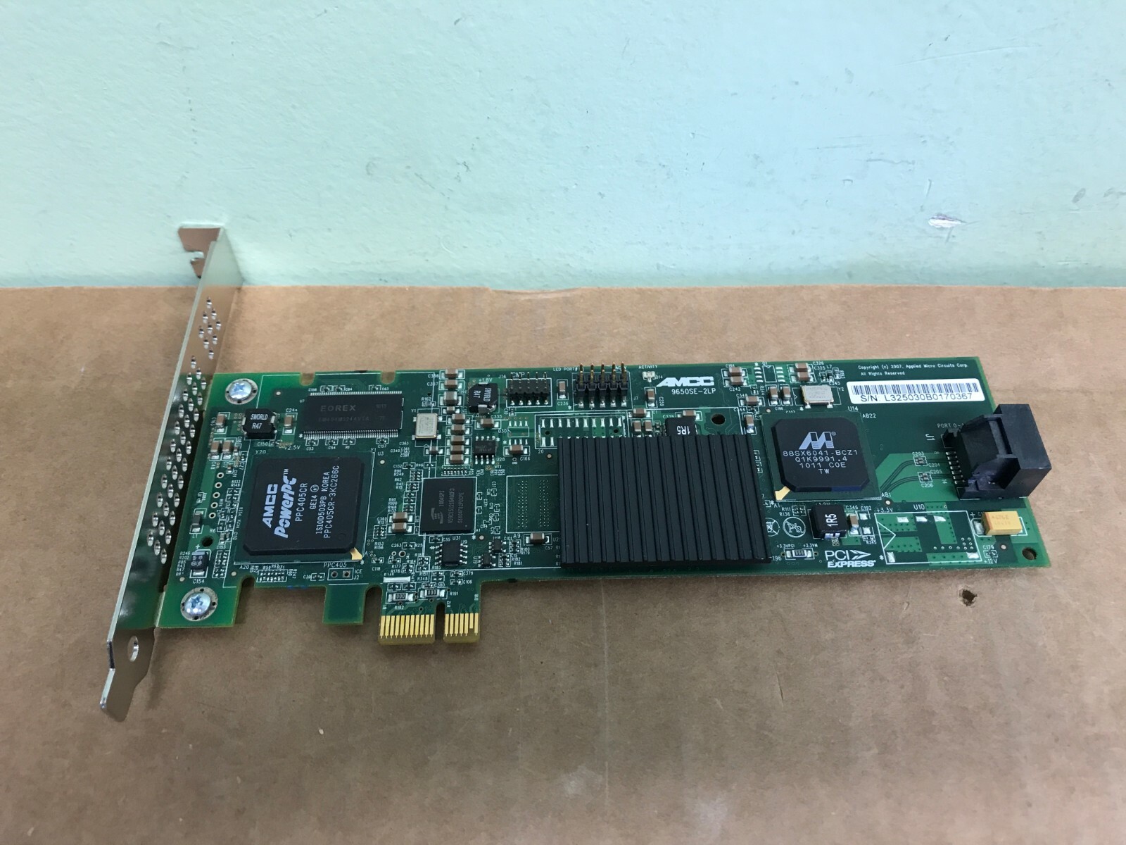Avid RAID Controller 700-3250-23B, AMCC 9650SE-2LP