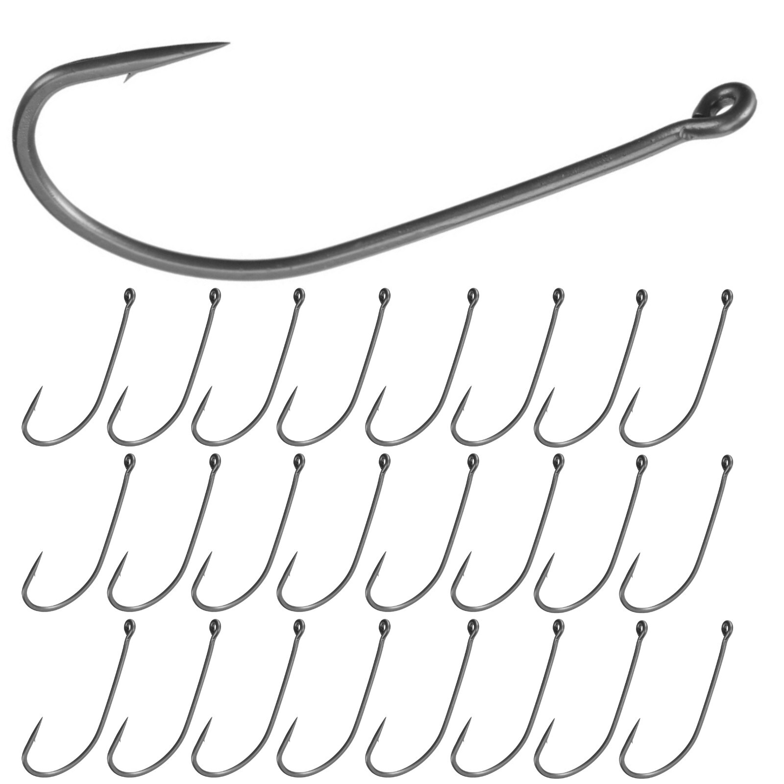 Reaction Tackle High Quality Wacky Neko Hooks- 25 Pack