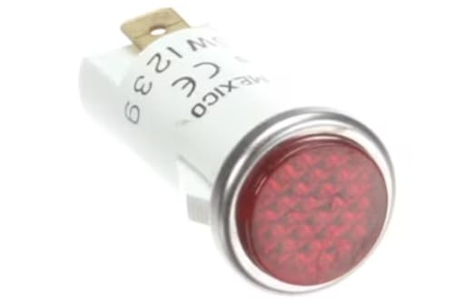 Fits Imperial 1239 250V~.5W Indicator Light, Red, 250V, ITGE/IRC/ICV/IDR