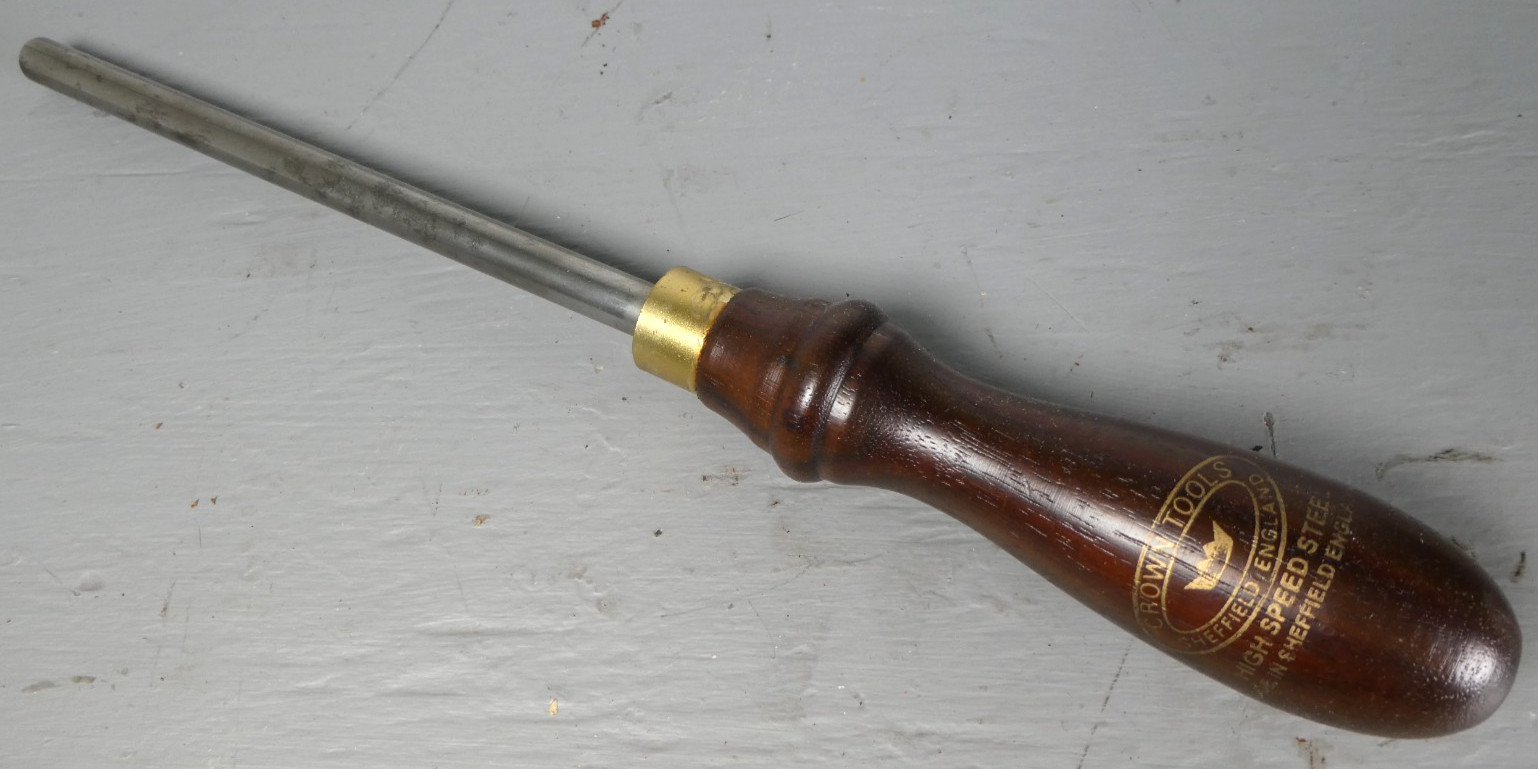 Crown Tools Sheffield England Burnisher for Cabinet Wood Card Scraper