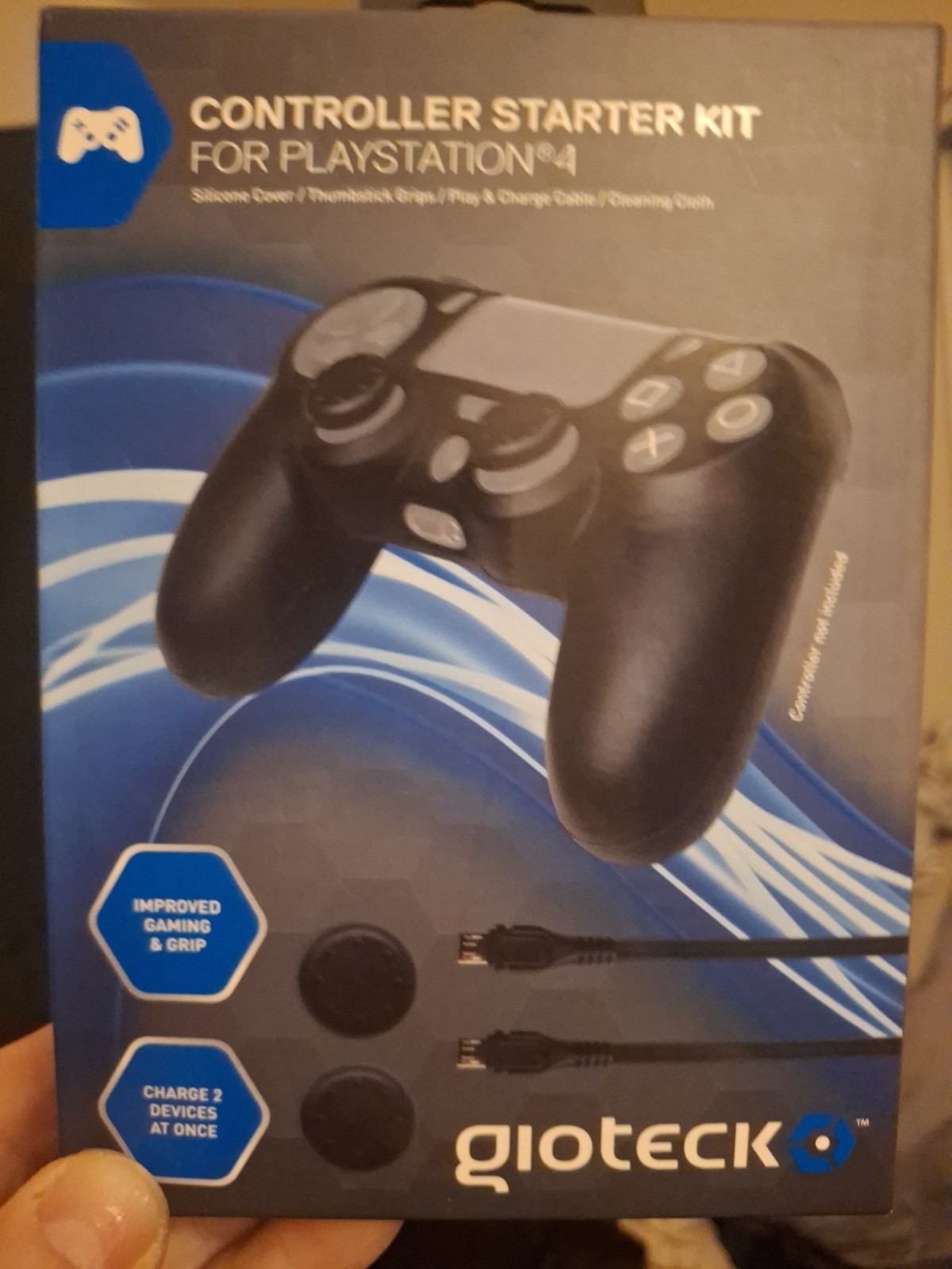 Gioteck PS4 Controller Starter Kit.