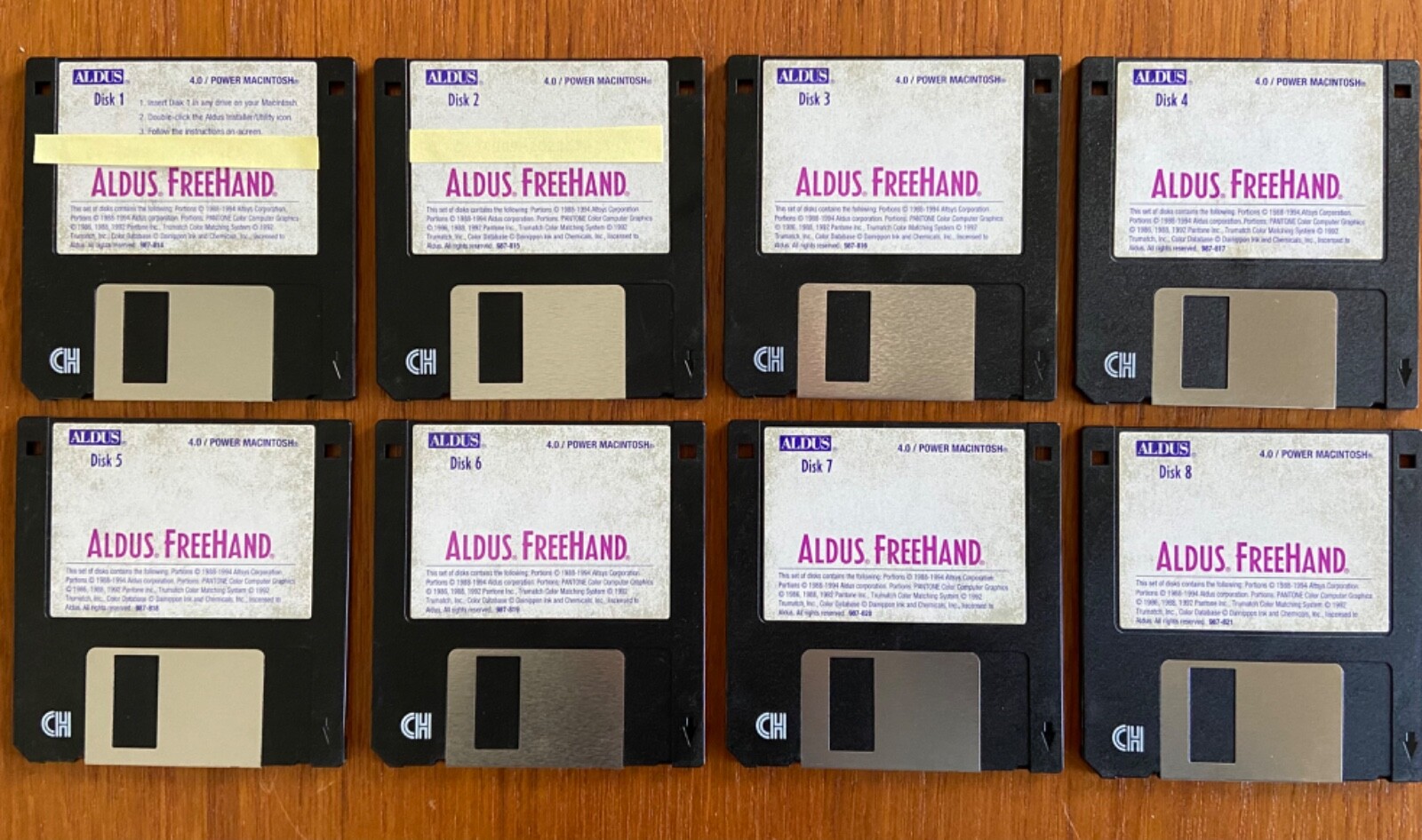 Aldus FreeHand 4.0 for Power Macintosh • Includes a "Quick Startup Guide" • 1994