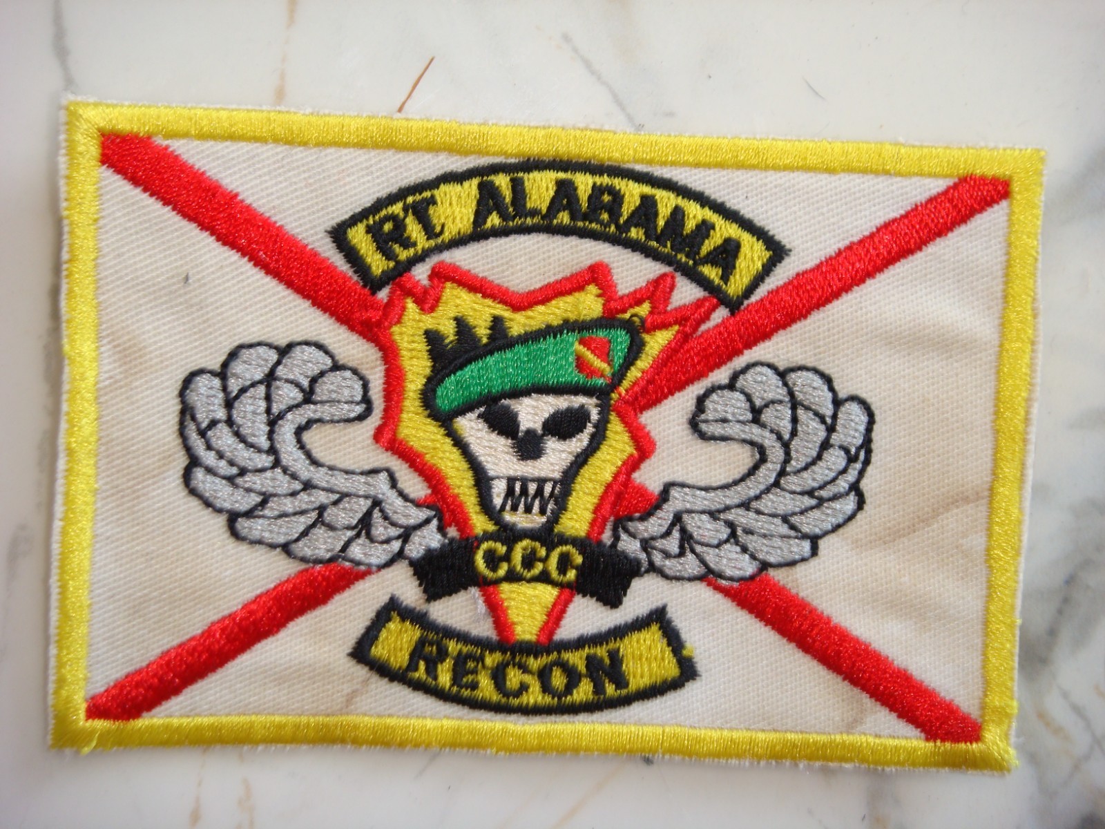 US 5th SF GROUP RT ALABAMA CCC, VIETNAM WAR PATCH