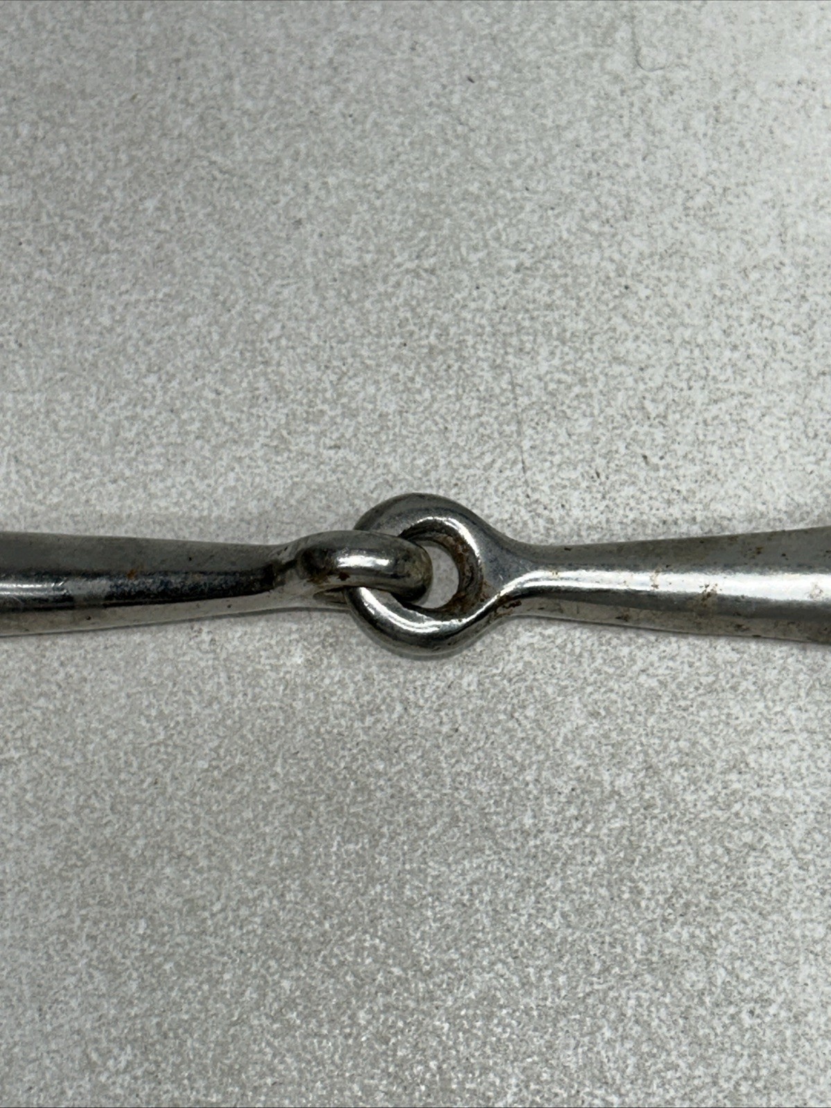 Vintage Horse Bit Silver Tone