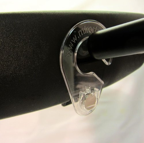 Handicap Tag Holder & Protector+Storage Magnet. Sturdy Hook - ON & OFF in a Snap